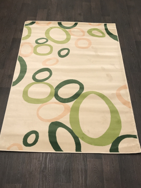 FLOWER - VR09 - CREAM-GREEN