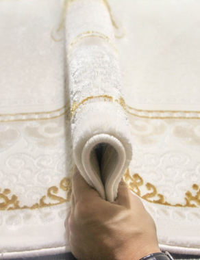 HUNKAR - 7851 - GOLD / WHITE