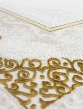 HUNKAR - 7851 - GOLD / WHITE