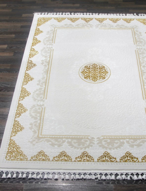 HUNKAR - 7851 - GOLD / WHITE