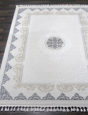 HUNKAR - 7851 - SILVER / WHITE