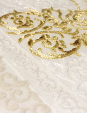 HUNKAR - 7852 - GOLD / WHITE