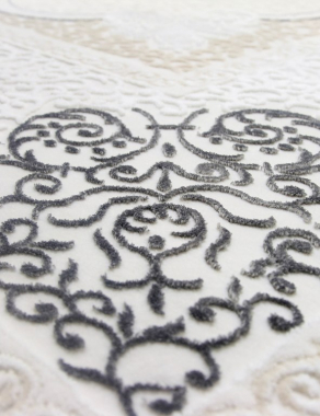 HUNKAR - 7852 - SILVER / WHITE