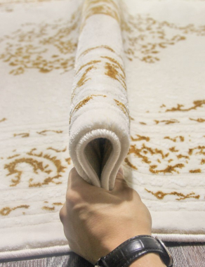 HUNKAR - 7855 - GOLD / WHITE
