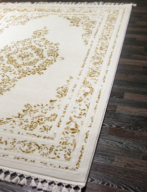 HUNKAR - 7855 - GOLD / WHITE