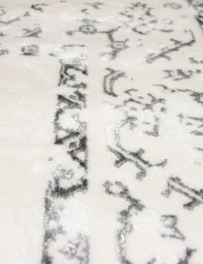 HUNKAR - 7856 - SILVER / WHITE