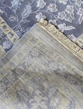 Индия шерсть шелк 14x14 - 798A - LAILAC/IVORY