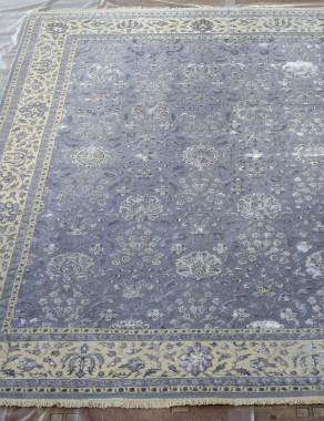 Индия шерсть шелк 14x14 - 798A - LAILAC/IVORY