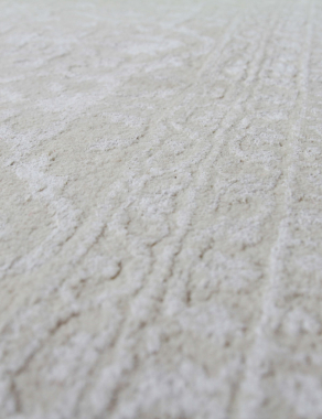 Индия шерсть шелк 14x14 - 810 - IVORY / IVORY