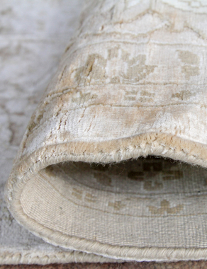 Индия шерсть шелк 14x14 - 811 - BEIGE / BEIGE