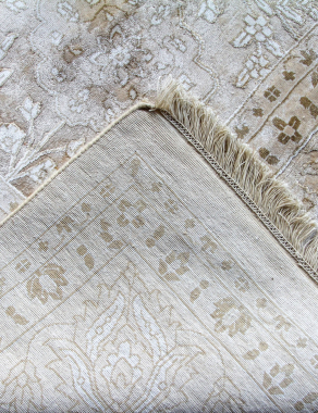 Индия шерсть шелк 14x14 - 811 - BEIGE / BEIGE