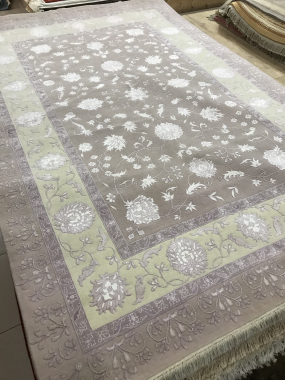Индия шерсть шелк 14x14 - 818A - PURPLE