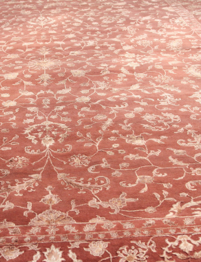 Индия шерсть шелк 14x14 - 825 - RED