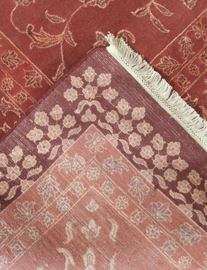 Индия шерсть шелк 14x14 - 825 - RED