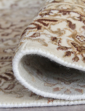 Индия шерсть шелк 14x14 - 863 - IVORY/BEIGE