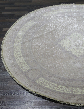 Индия шерсть шелк 14x14 - 867 - LR.PURPLE / IVORY