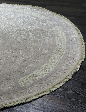 Индия шерсть шелк 14x14 - 867 - LR.PURPLE / IVORY