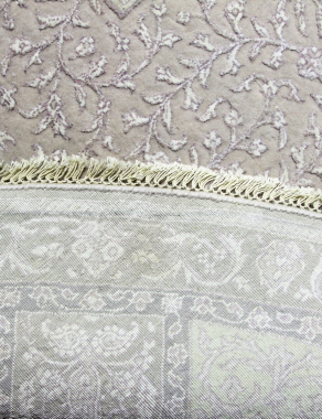 Индия шерсть шелк 14x14 - 867 - LR.PURPLE / IVORY