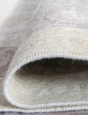 Индия шерсть шелк 14x14 - K1 - IVORY / BEIGE