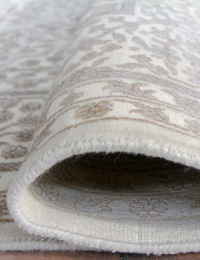 Индия шерсть шелк 14x14 - K2 - IVORY