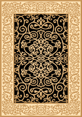 IZMIR - D469 - BLACK-BEIGE 2