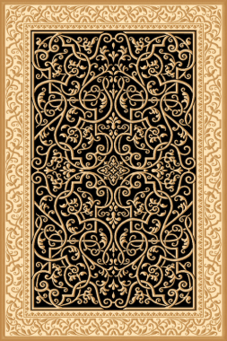 IZMIR - D714 - BLACK-BEIGE