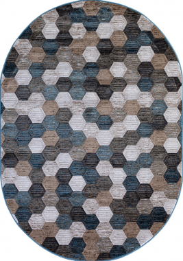 MATRIX - D579 - BEIGE-BLUE