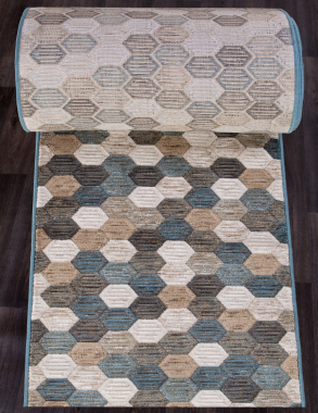 MATRIX - D579 - BEIGE-BLUE