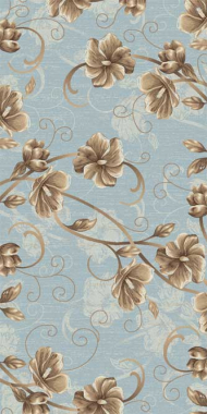 MEGA CARVING - 1059 - L.BLUE-BROWN