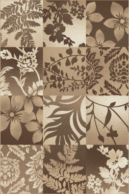 MEGA CARVING - D279 - BROWN