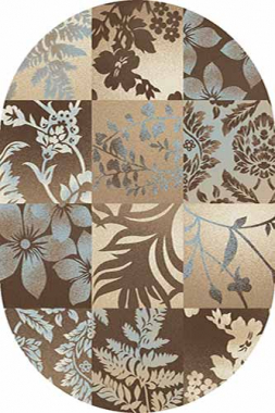 MEGA CARVING - d279 - BROWN-L.BLUE