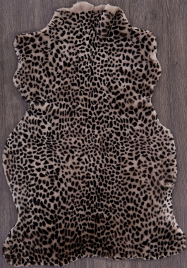 Мутон АВ - LEOPARD - BEIGE 2