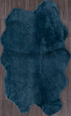 Мутон Sheepskin - Sheepskin 55x95 - синий