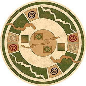 OLYMPOS - d077 - CREAM-GREEN
