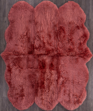 Овчина Sheepskin - Sheepskin 150x190 - коралловый