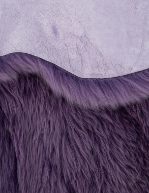 Овчина Sheepskin - Sheepskin 150x190 - лиловый