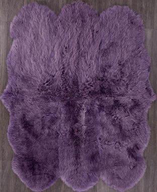 Овчина Sheepskin - Sheepskin 150x190 - лиловый