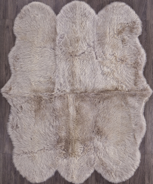 Овчина Sheepskin - Sheepskin 150x190 - темно бежевый
