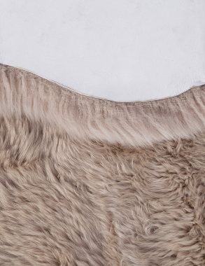 Овчина Sheepskin - Sheepskin 195x190 - светло бежевый