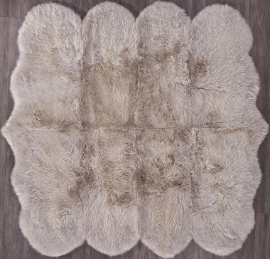 Овчина Sheepskin - Sheepskin 195x190 - темно бежевый