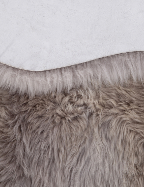 Овчина Sheepskin - Sheepskin 195x190 - темно бежевый