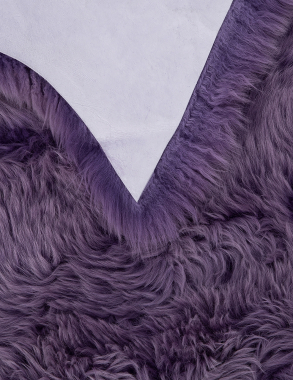 Овчина Sheepskin - Sheepskin 55x145 - лиловый