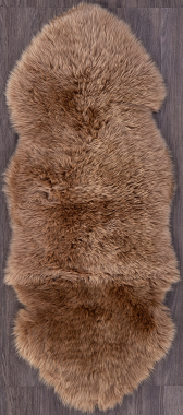 Овчина Sheepskin - Sheepskin 55x145 - рыжевато-коричневый