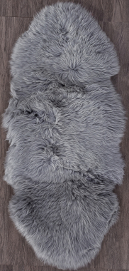 Овчина Sheepskin - Sheepskin 55x145 - светло серый