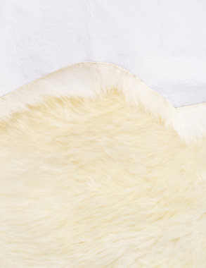 Овчина Sheepskin - Sheepskin 55x190 - белый