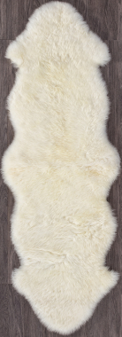Овчина Sheepskin - Sheepskin 55x190 - белый