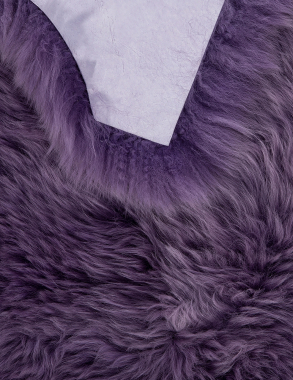 Овчина Sheepskin - Sheepskin 55x95 - лиловый