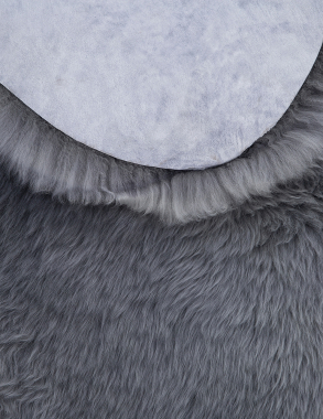 Овчина Sheepskin - Sheepskin 55x95 - светло серый