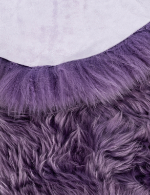 Овчина Sheepskin - Sheepskin 95x190 - лиловый