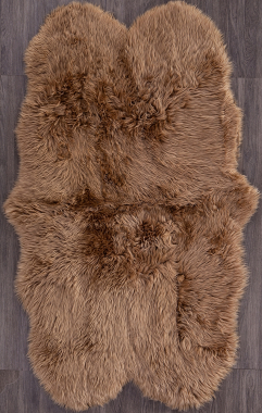 Овчина Sheepskin - Sheepskin 95x190 - рыжевато-коричневый